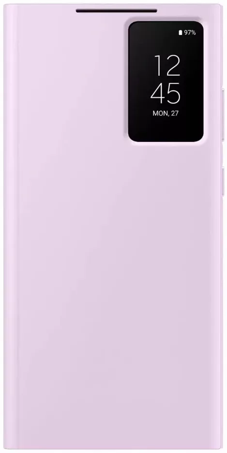 Чехол Samsung Smart View Wallet Case для Galaxy S23 Ultra, розовый